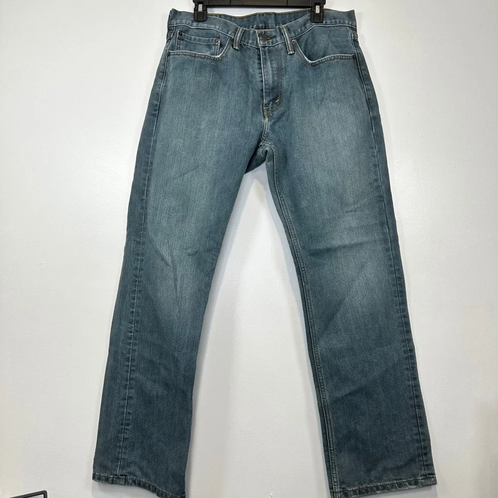 Levi's 559 Relaxed Straight‎ Leg Jeans Classic Denim Blue Jeans W34 L34(31)